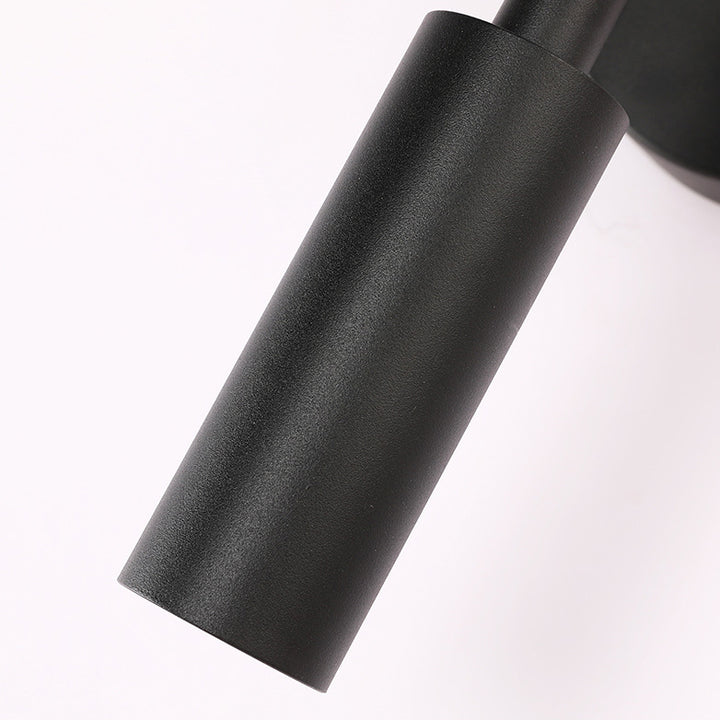 Lampe murale à LED en aluminium cylindrique ronde de simplicité moderne pour salon 