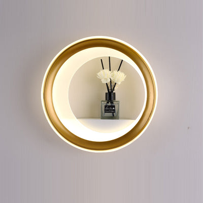 Tradicional Chino Redondo Maceta Ciervo Torre Perfume Cisne Globo Acrílico Hardware LED Aplique de Pared para Dormitorio 