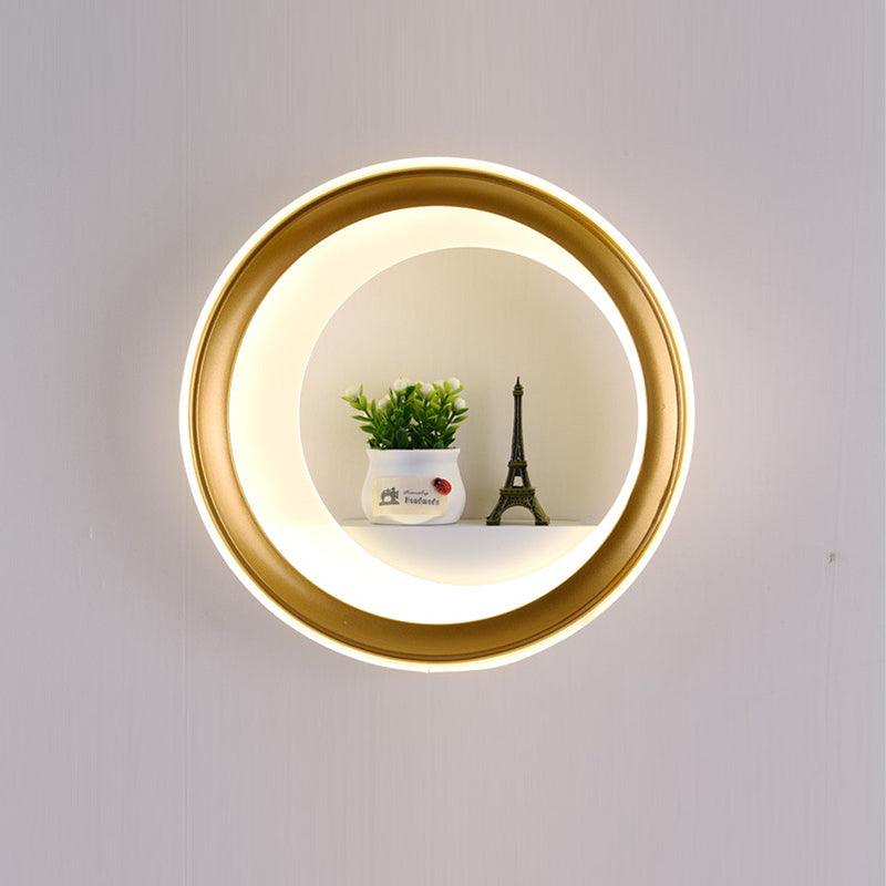 Tradicional Chino Redondo Maceta Ciervo Torre Perfume Cisne Globo Acrílico Hardware LED Aplique de Pared para Dormitorio 