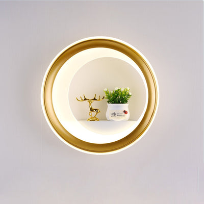 Tradicional Chino Redondo Maceta Ciervo Torre Perfume Cisne Globo Acrílico Hardware LED Aplique de Pared para Dormitorio 
