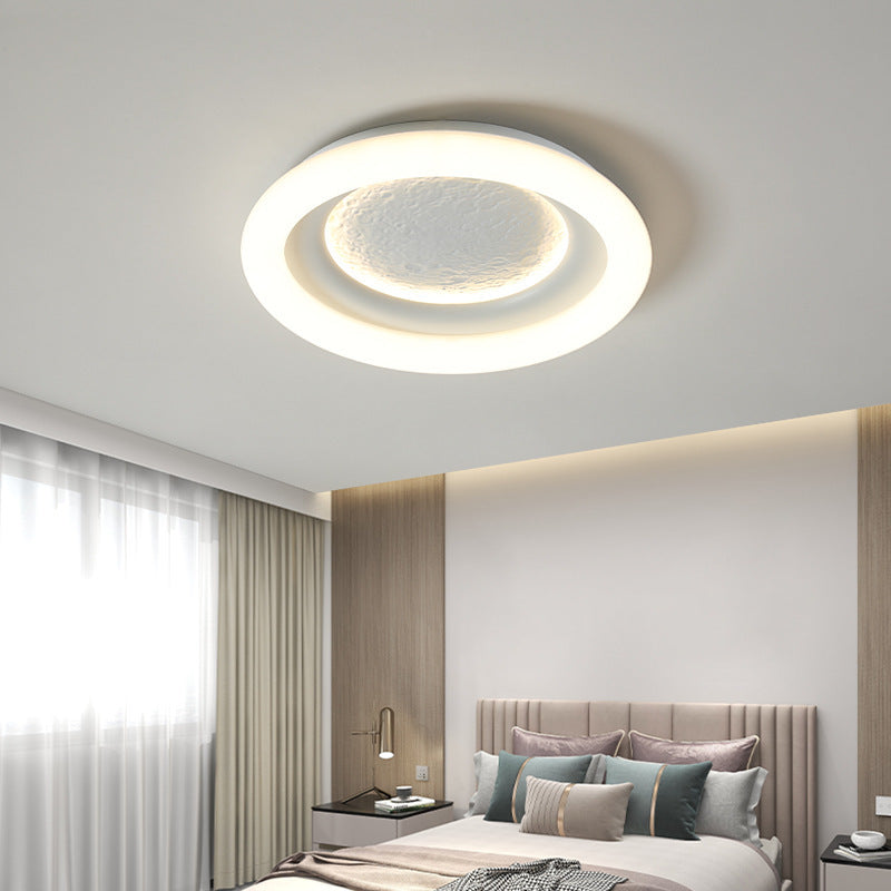 Moderne Einfachheit Kinder Astronaut Planet Runde PE Eisen LED Deckenleuchte für Schlafzimmer 