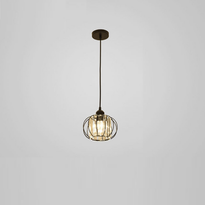 Contemporary Scandinavian Curved Long Strip Acrylic Iron LED Pendant Light For Living Room