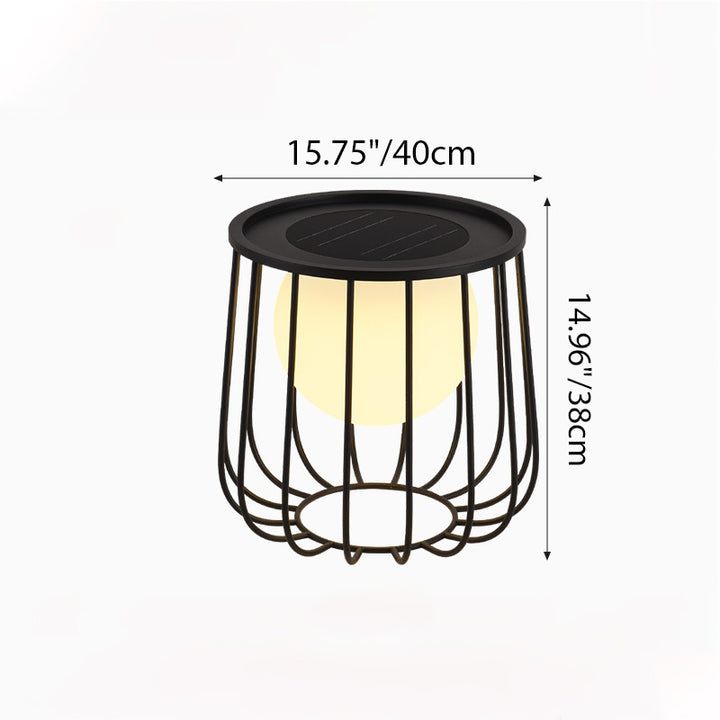 Modern Simplicity Openwork Round Orb Solar PE Stainless Steel LED Outdoor Landscape For Outdoor Patio