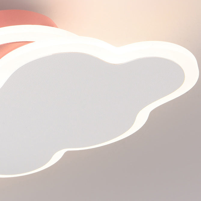 Moderne minimalistische Kinder Ballon Wolke Astronaut PE Acryl Hardware LED Deckenleuchte für Wohnzimmer 
