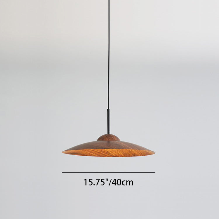 Contemporary Nordic Disc Round Glass Iron LED Pendant Light For Living Room