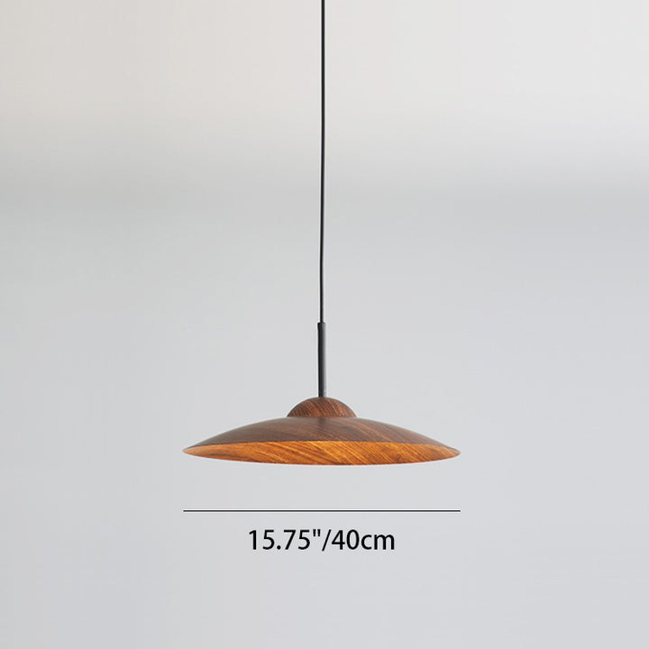 Contemporary Nordic Disc Round Glass Iron LED Pendant Light For Living Room