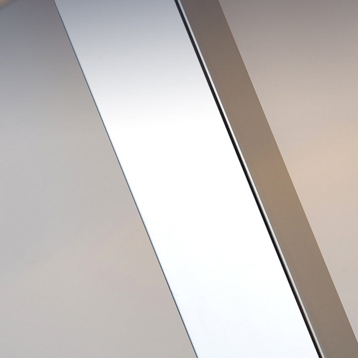 Lampe de table 1 lumière en tissu carré moderne en acier inoxydable pour salon 