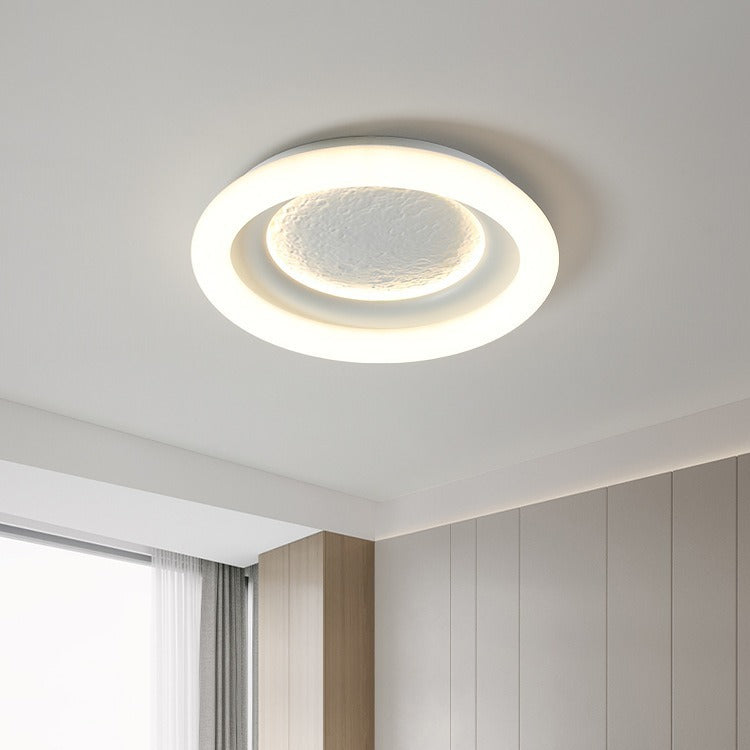 Luz de techo empotrada LED de hierro PE redonda de astronauta estrella minimalista moderna para sala de estar para niños 