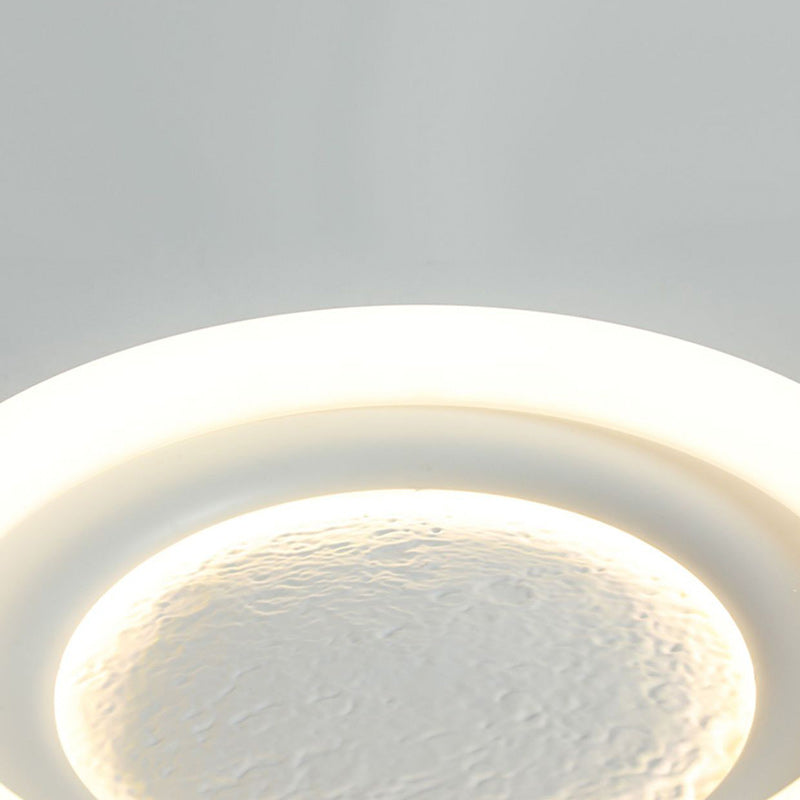 Luz de techo empotrada LED de hierro PE redonda de astronauta estrella minimalista moderna para sala de estar para niños 