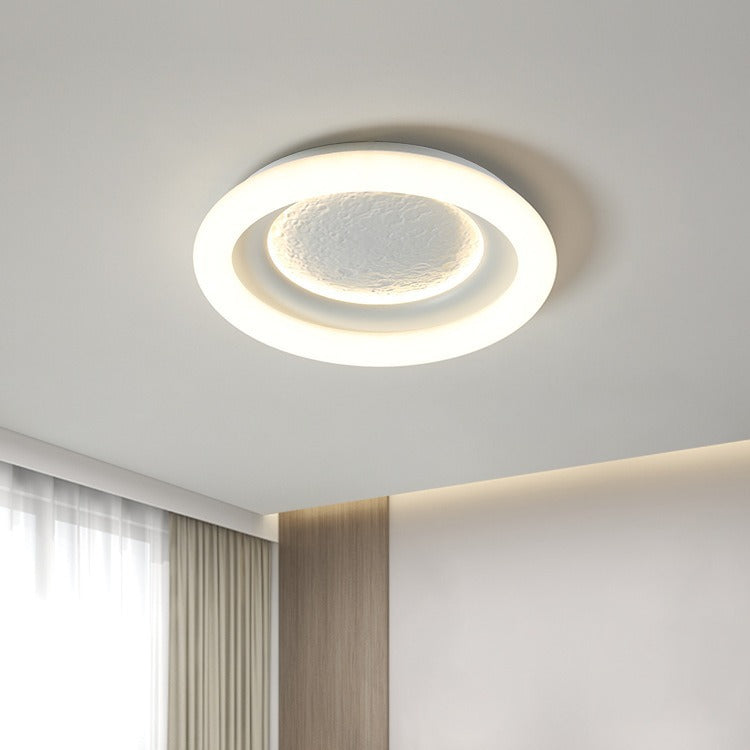 Luz de techo empotrada LED de hierro PE redonda de astronauta estrella minimalista moderna para sala de estar para niños 
