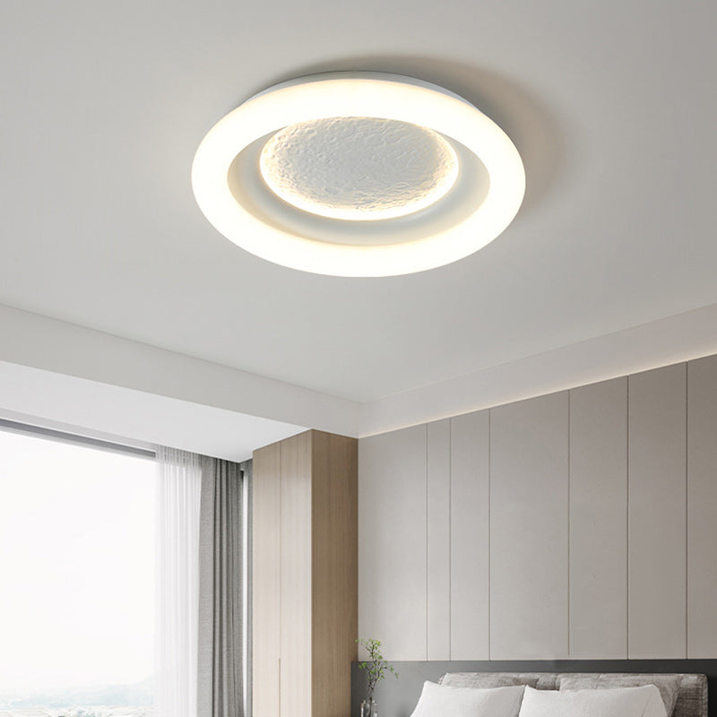 Luz de techo empotrada LED de hierro PE redonda de astronauta estrella minimalista moderna para sala de estar para niños 