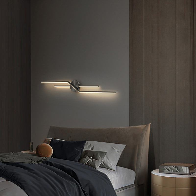 Applique Murale LED en Laiton Rond Minimaliste Moderne Pour Salon 