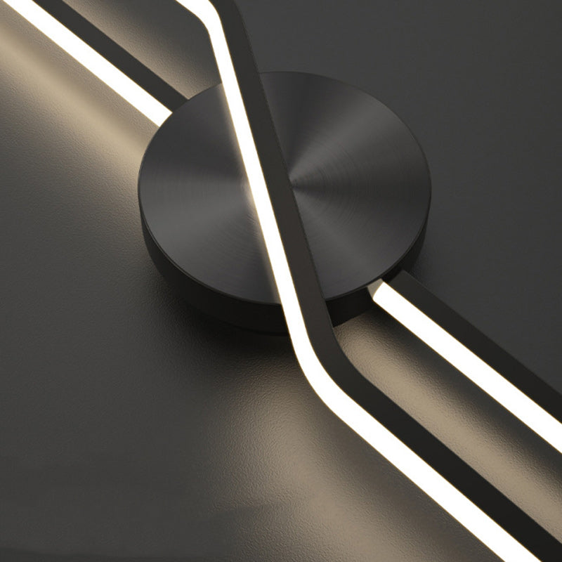 Applique Murale LED en Laiton Rond Minimaliste Moderne Pour Salon 