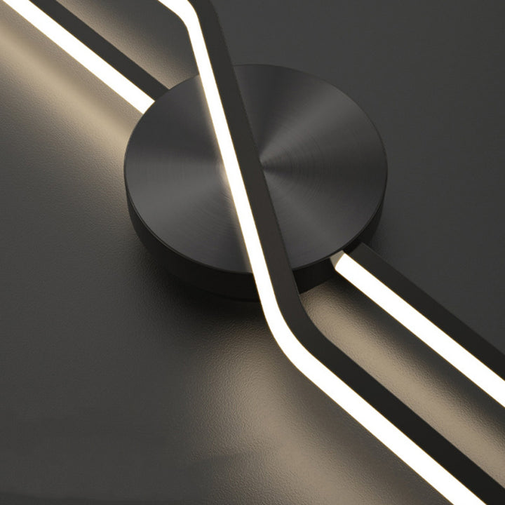 Applique Murale LED en Laiton Rond Minimaliste Moderne Pour Salon 
