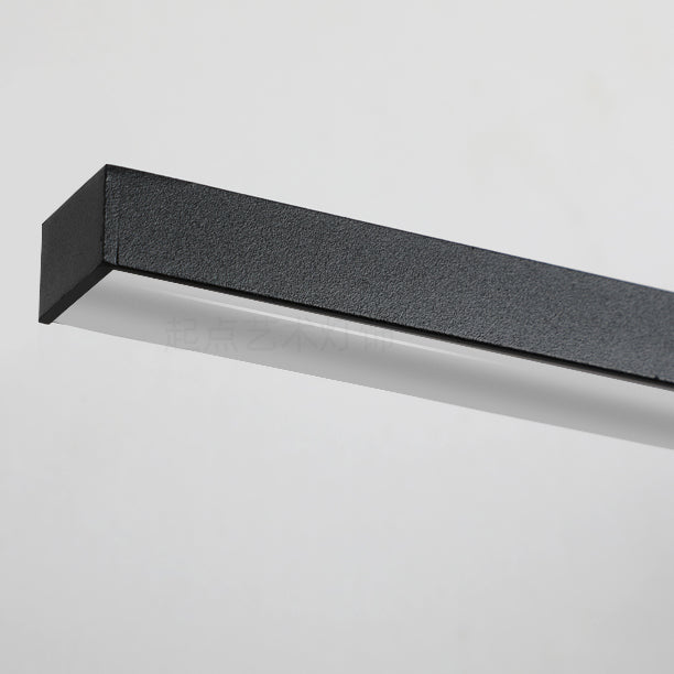 Modern Minimalist Long Round PVC Metal LED Wall Sconce Lamp For Living Room