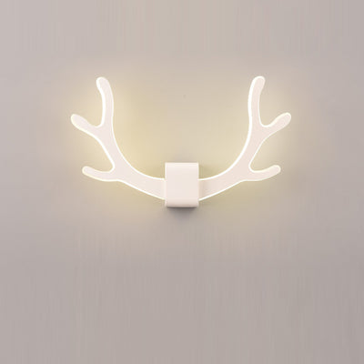 Modern Art Deco Antler Square Acrylic Iron LED Wall Sconce Lamp For Living Room