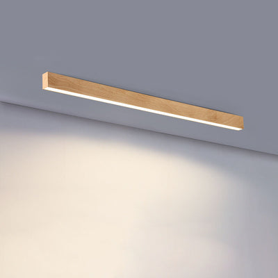 Plafonnier LED en acrylique et fer rectangulaire minimaliste moderne pour salon 