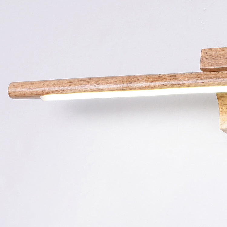 Moderne minimalistische einteilige quadratische Acryl-Gummibaum-LED-Wandleuchte für das Wohnzimmer 