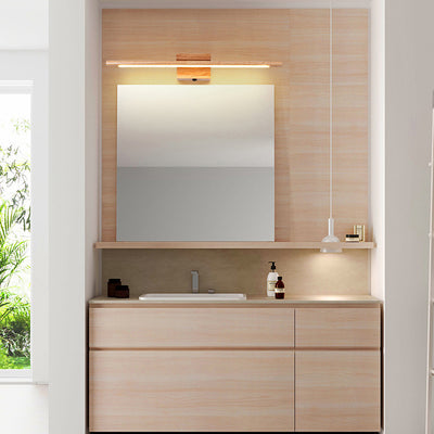 Moderne minimalistische einteilige quadratische Acryl-Gummibaum-LED-Wandleuchte für das Wohnzimmer 