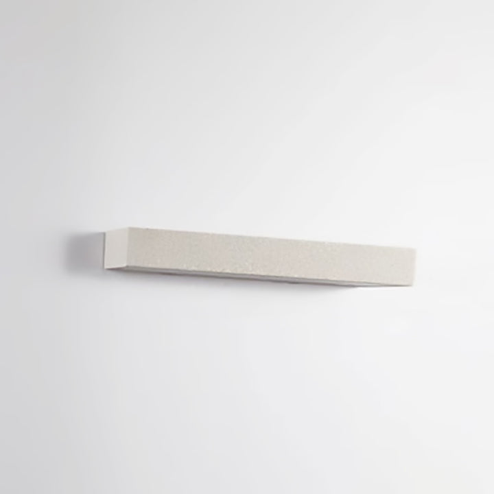 Modern Minimalist Square Long Acrylic Concrete LED Wall Sconce Lamp For Outdoor Patio