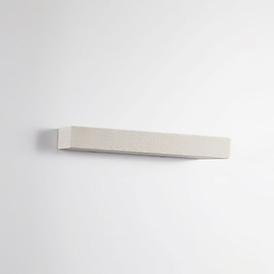 Applique murale LED en acrylique carré minimaliste moderne en béton pour patio extérieur 