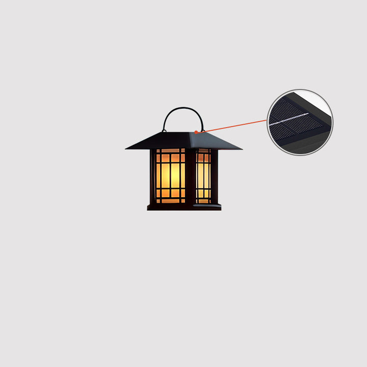 Modern Minimalist House Shape Square Acrylic Stainless Steel LED Outdoor Light For Garden