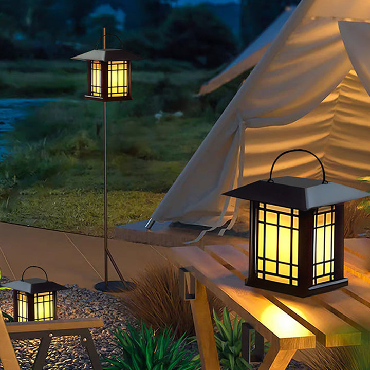 Modern Minimalist House Shape Square Acrylic Stainless Steel LED Outdoor Light For Garden