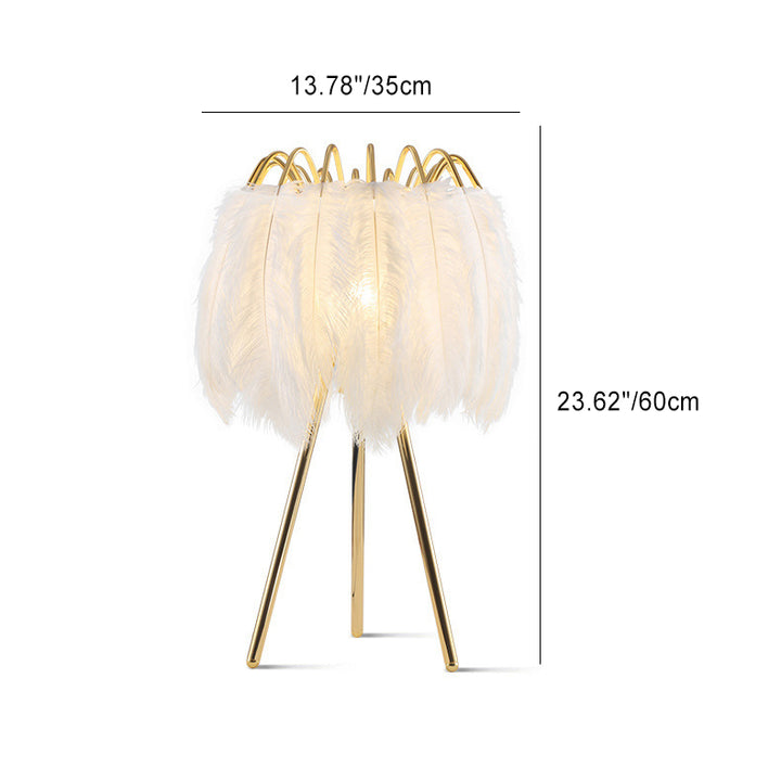 Lampe de table 1 lumière en fer avec support triangulaire rond scandinave contemporain pour salon 