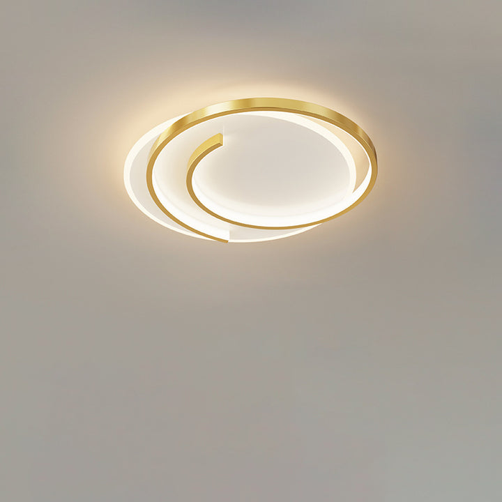 Plafonnier LED en silicone empilé carré rectangulaire rond créatif contemporain pour chambre à coucher 