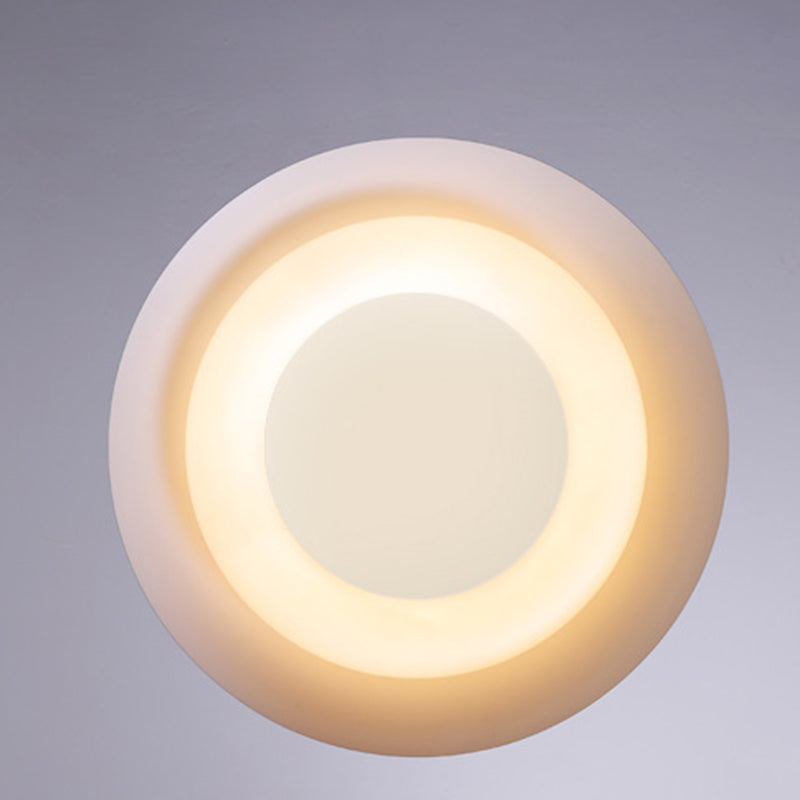 Moderne Einfachheit Schüssel Runde PE Eisen LED Kronleuchter Für Wohnzimmer 