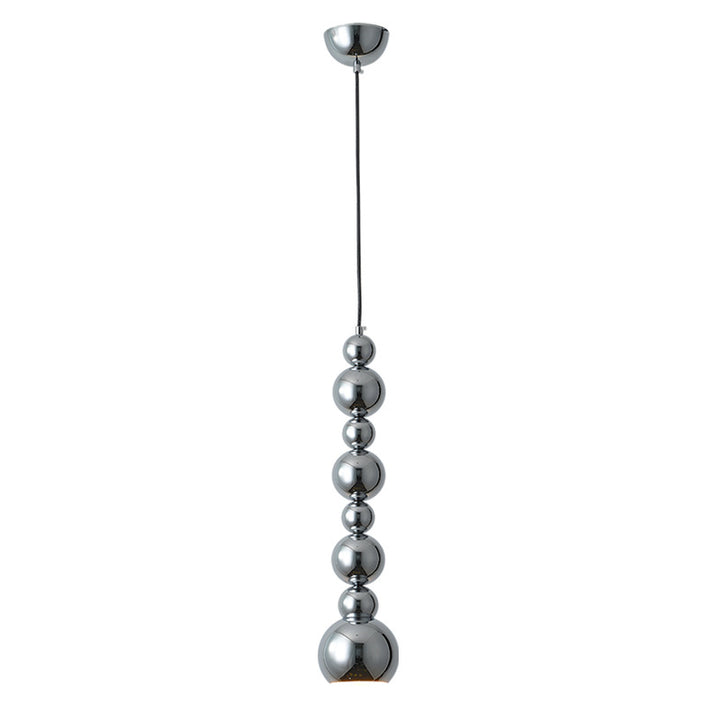 Lustre suspendu à 1 lumière en forme de gourde créative contemporaine pour salon 