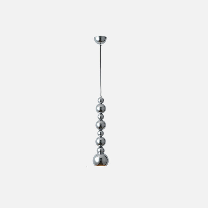 Lustre suspendu à 1 lumière en forme de gourde créative contemporaine pour salon 