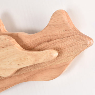 Lampe murale LED en bois massif acrylique clair de lune chinois traditionnel pour chambre 