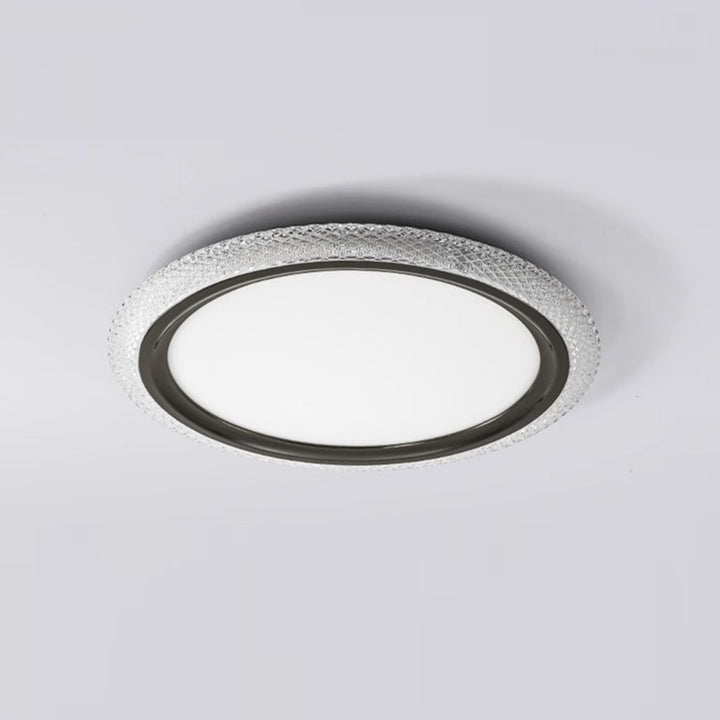 Modern Simplicity Round Ring Acrylic Aluminum LED Flush Mount Ceiling Light For Living Room