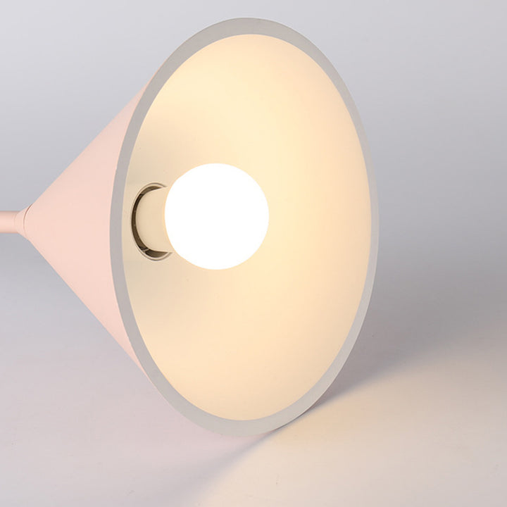 Contemporain Scandinave Cône Guimauve Rond Résine Quincaillerie Suspension Luminaire à 1 Lumière Pour Salon 