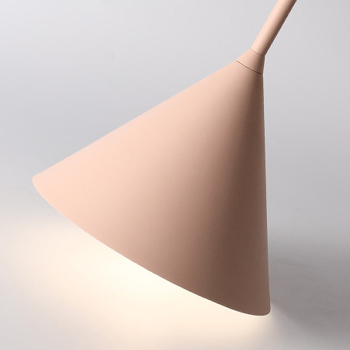 Contemporain Scandinave Cône Guimauve Rond Résine Quincaillerie Suspension Luminaire à 1 Lumière Pour Salon 
