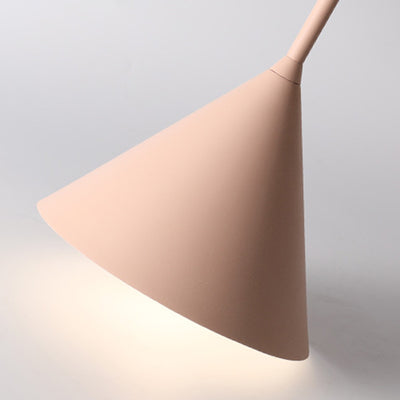 Contemporary Scandinavian Cone Marshmallow Round Resin Hardware 1-Light Pendant Light For Living Room