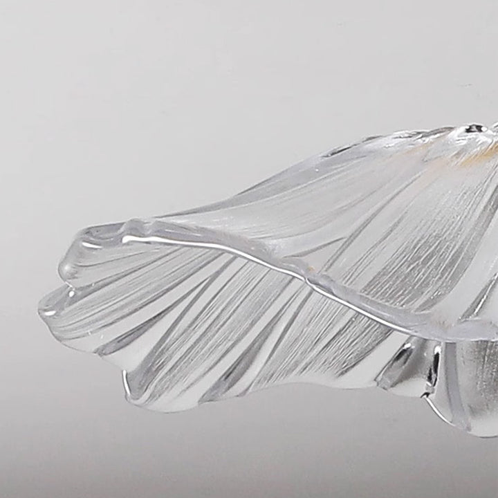 Traditioneller französischer floraler gebogener Glas-Eisen 3/6-Licht-Kronleuchter für das Wohnzimmer 