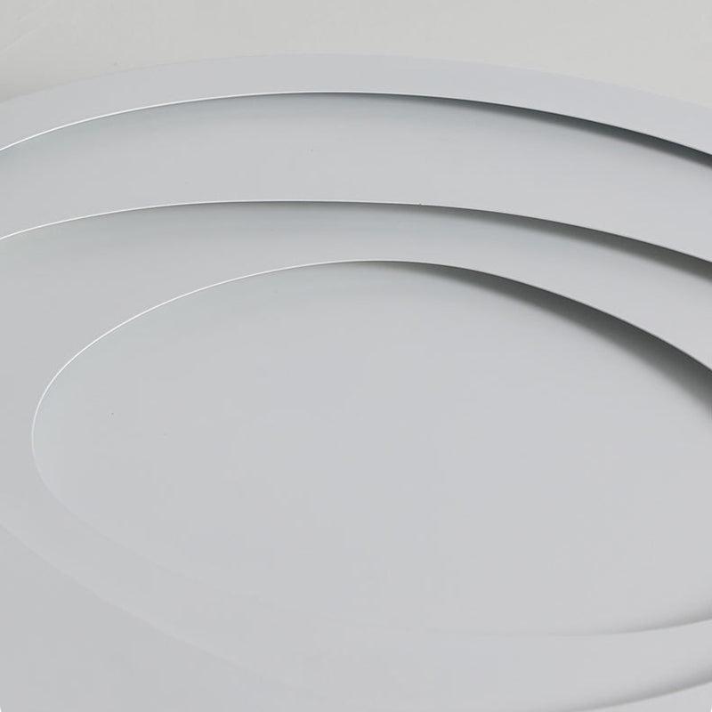 Lumière de plafond LED en acrylique et fer avec motif de triangle rose crème modern pour salon 
