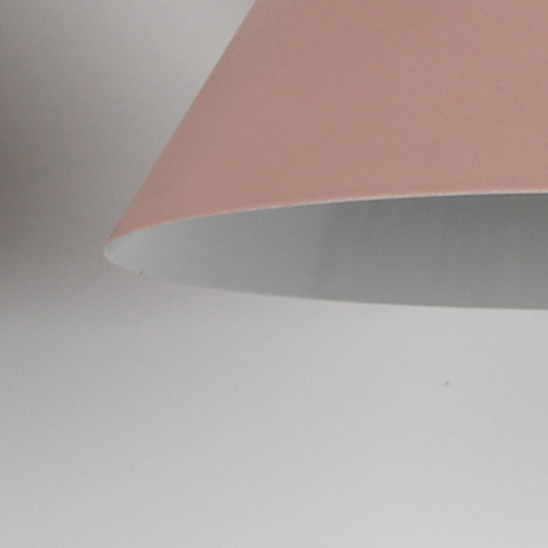 Contemporary Scandinavian Scalloped Curved Round Iron 1-Light Wall Sconce Lamp For Living Room