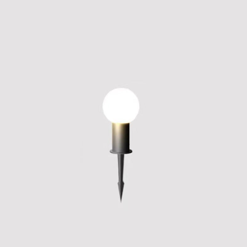 Éclairage Paysager LED en Aluminium PC Cylindrique Étanche à la Simplicité Moderne pour Jardin 