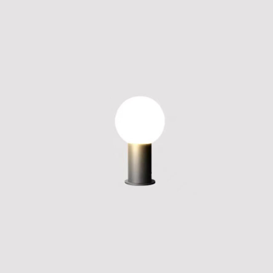 Éclairage Paysager LED en Aluminium PC Cylindrique Étanche à la Simplicité Moderne pour Jardin 