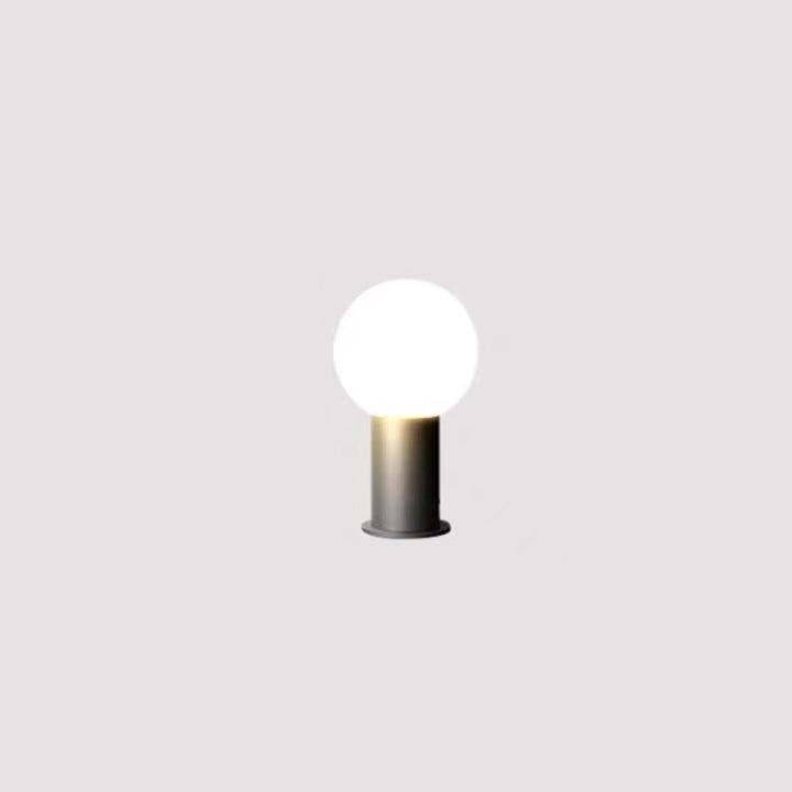 Éclairage Paysager LED en Aluminium PC Cylindrique Étanche à la Simplicité Moderne pour Jardin 