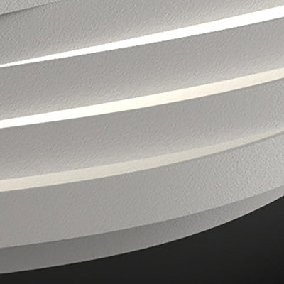 Zeitgenössische nordische Eisen Acryl rechteckige quadratische runde Streifen LED Unterputz Deckenleuchte für Wohnzimmer 