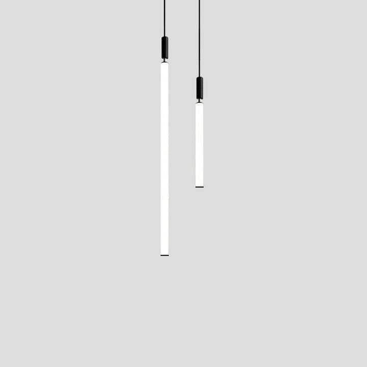 Suspension LED à bande en acrylique et aluminium moderne minimaliste pour chevet 