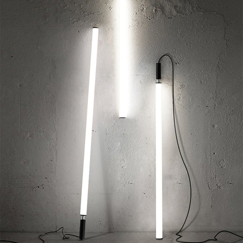 Suspension LED à bande en acrylique et aluminium moderne minimaliste pour chevet 