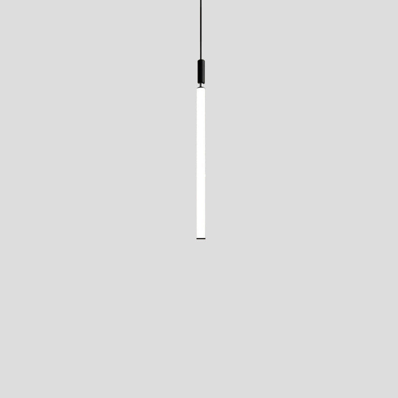 Suspension LED à bande en acrylique et aluminium moderne minimaliste pour chevet 