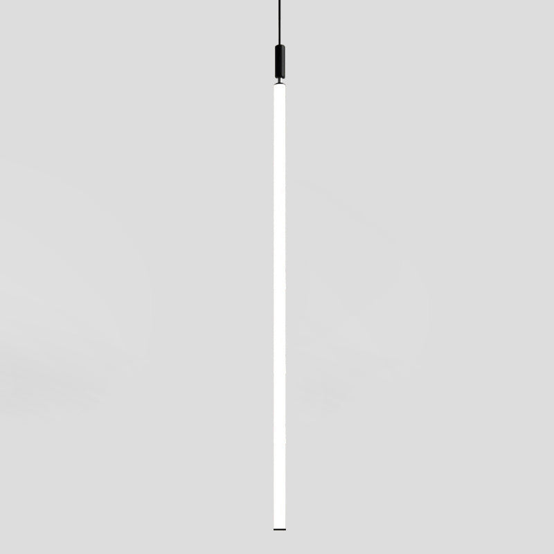 Suspension LED à bande en acrylique et aluminium moderne minimaliste pour chevet 