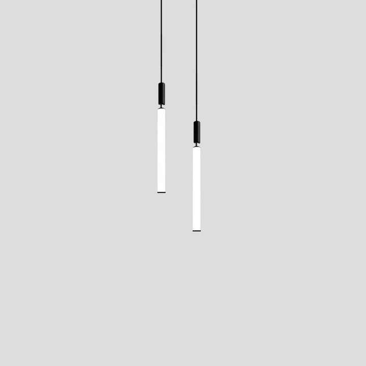 Suspension LED à bande en acrylique et aluminium moderne minimaliste pour chevet 
