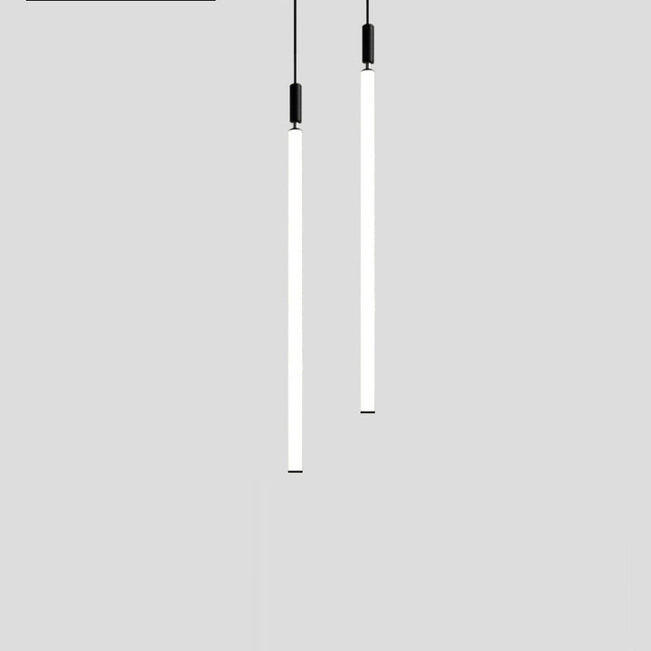 Suspension LED à bande en acrylique et aluminium moderne minimaliste pour chevet 